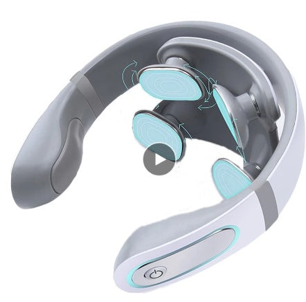 Wireless Electronic Neck Massager 4D Shiatsu Cervical Massager