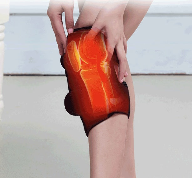 Electric Infrared Heating Knee Massager Wrap Elbow Joint Support Vibration Therapy Physiotherapy
