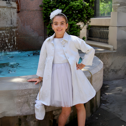 Sisi Shy Formal Girls Dress & Jacket-1