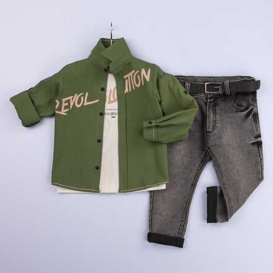 Revolution X Boys Casual Set-1