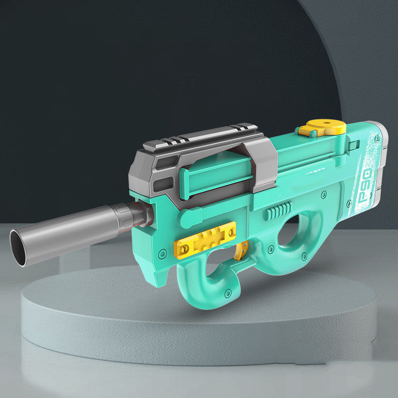 New P90 Electric Water Gun High-Tech Kids Toys Outdoor Beach Pool Large Capacity