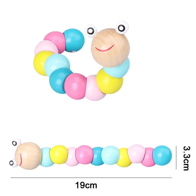 Montessori Baby Toys Kids 3D Wooden Puzzles Early Learning Baby Games Toys
