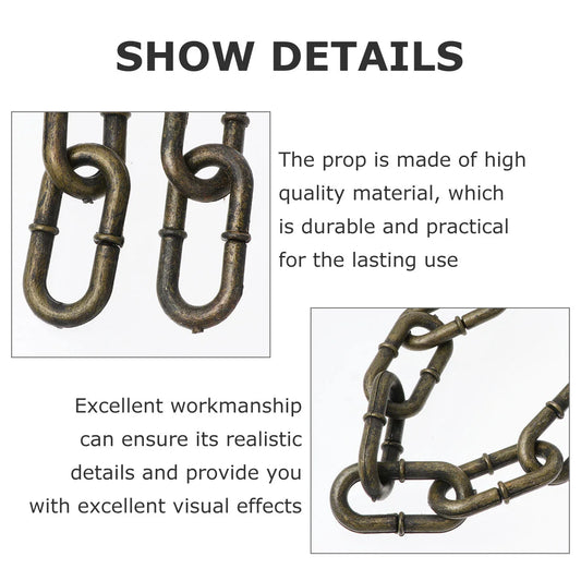 Golden Halloween Chain Prop