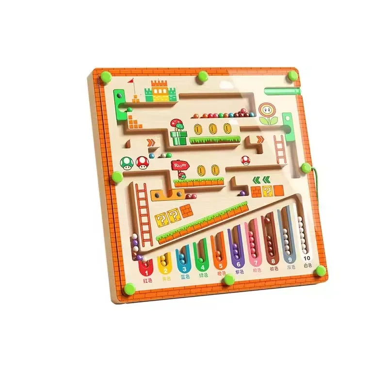 Children's Magnetic Maze Walking Ball Baby Concentration Training Writing Logic Thinking