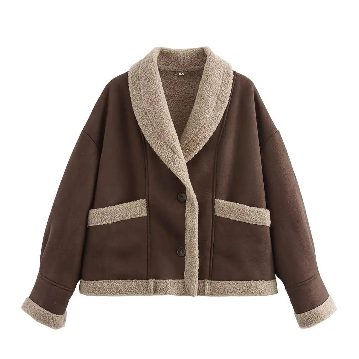 Women's Clothing 2024 Autumn and Winter New Fashion Casual Leather and Fur Lamb Wool