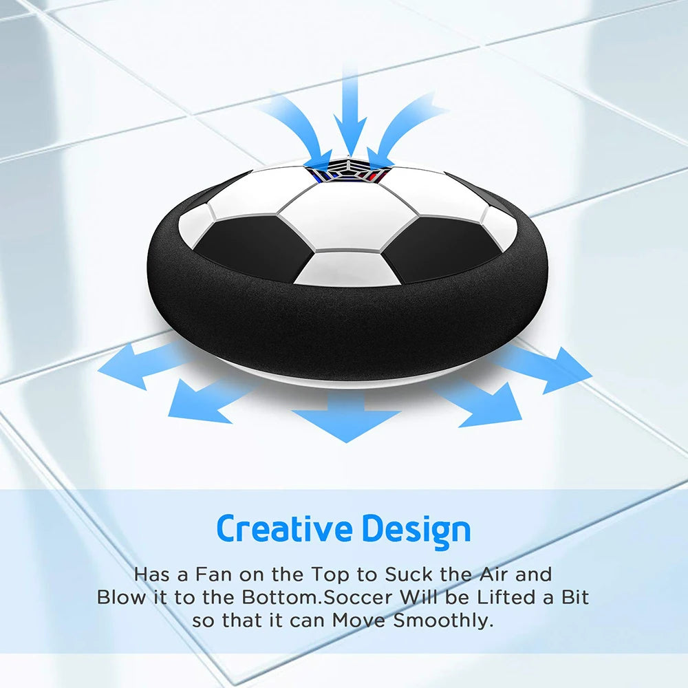 Hover Soccer Ball Toys for Children Electric Floating Football with LED Light Music Soccer Ball