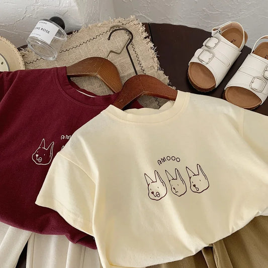 Unisex children summer tee