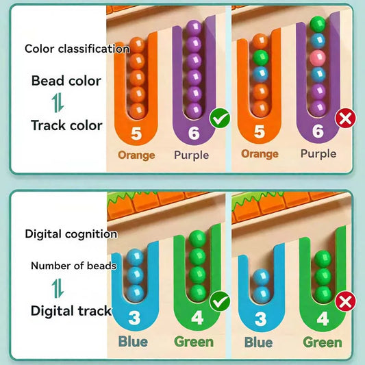 Children's Magnetic Maze Walking Ball Baby Concentration Training Writing Logic Thinking