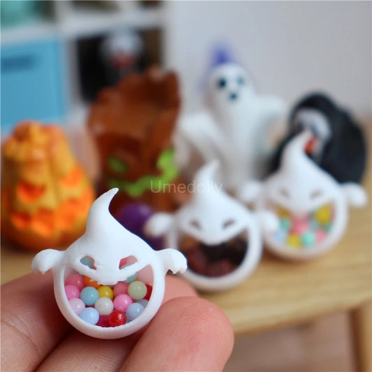 Miniature Halloween Candy Jar