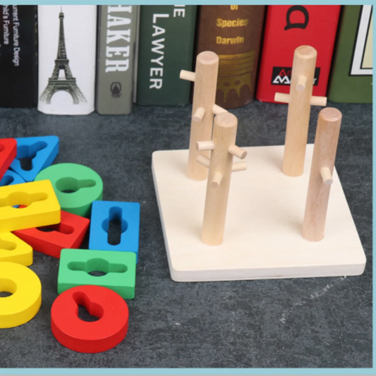 Wooden Toys for Kids Children's Montessori Early Education Toys Logical Training Toys