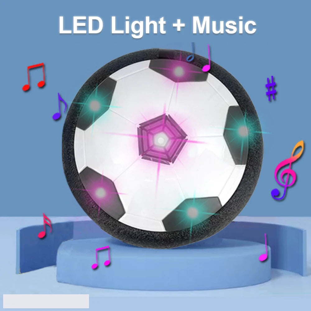 Hover Soccer Ball Toys for Children Electric Floating Football with LED Light Music Soccer Ball