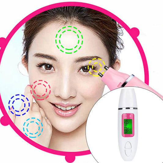Digital Skin Oil Moisture Tester Face Detector Salon Beauty Device