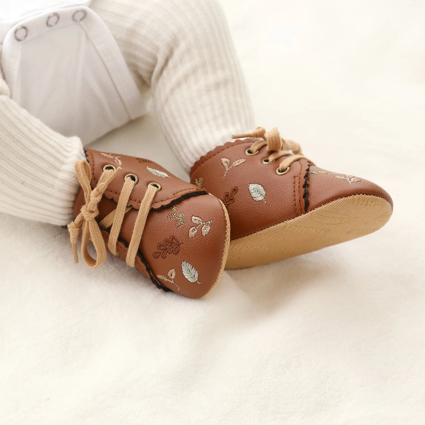 Infant Baby Boys Girls Sneaker Toddler Slip On Anti Skid Newborn First Walkers Candy Shoes for 0-18 Months