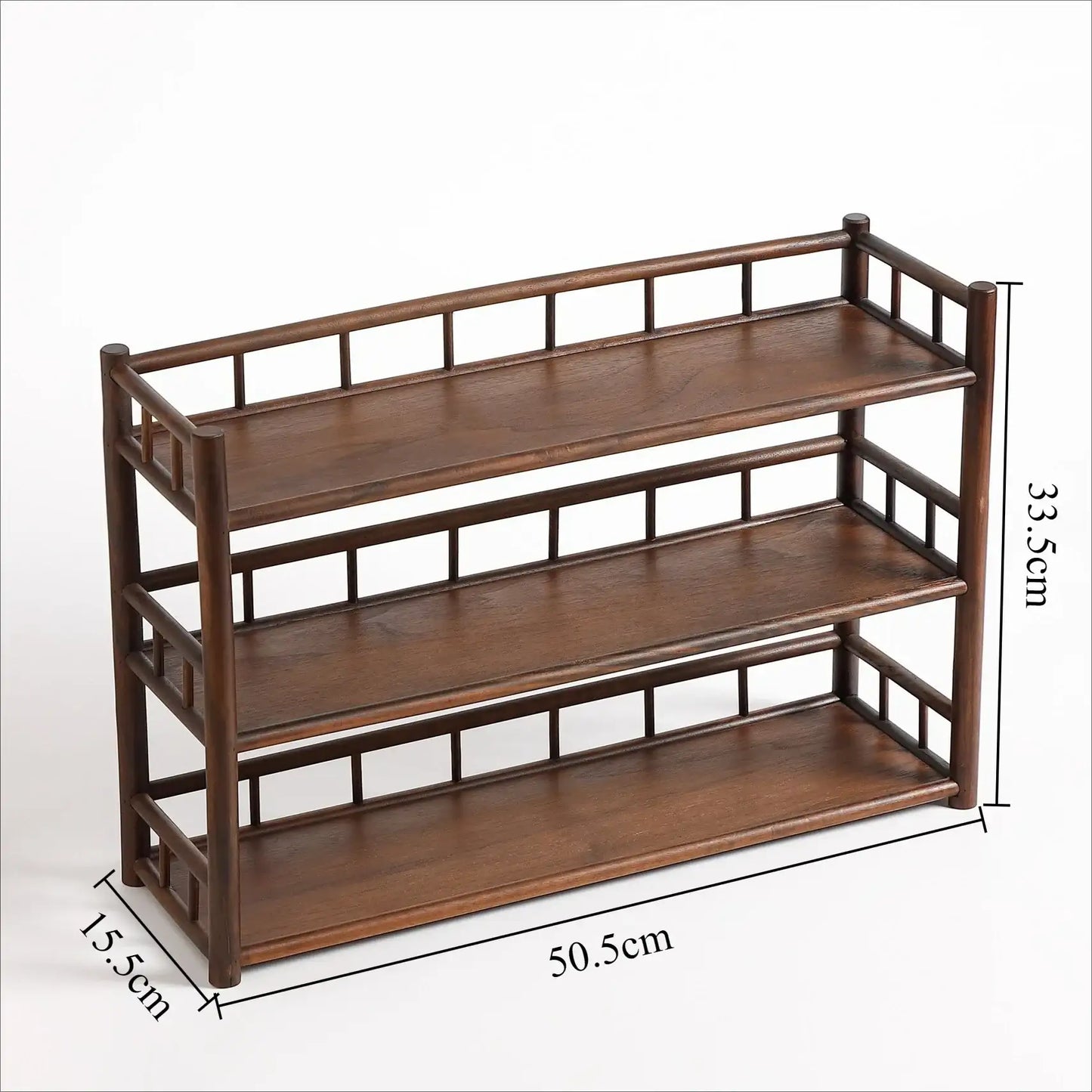 Solid Wood Tea Set Organizer