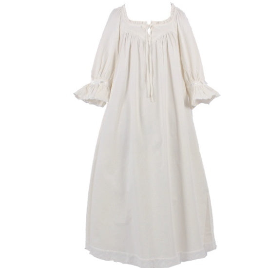 Retro Nightdress Princess Style Lace Home Clothes Cute Women