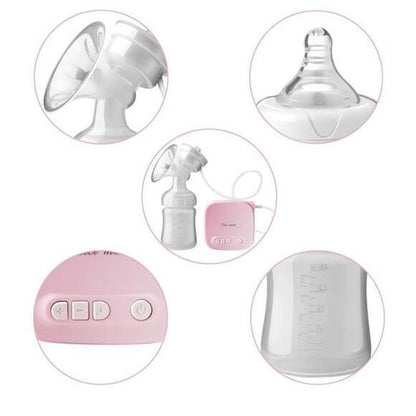 Automatic Milk Pumps Kit Electric Breast  Natural Suction Enlarger Feeding Bottle