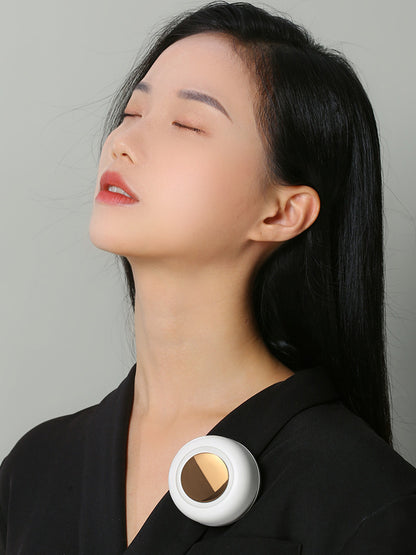 Mini Clip Fan Hanging Waist Neck Fan Girl Electric Air Cooling Fan 900mah USB