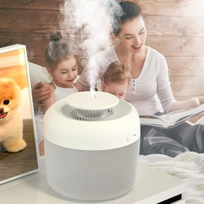 Large Capacity USB Ultrasonic Air Humidifiers 7 Color LED Lamp Aroma Home Office