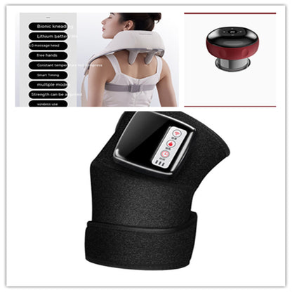 Electric Infrared Heating Knee Massager Wrap Elbow Joint Support Vibration Therapy Physiotherapy