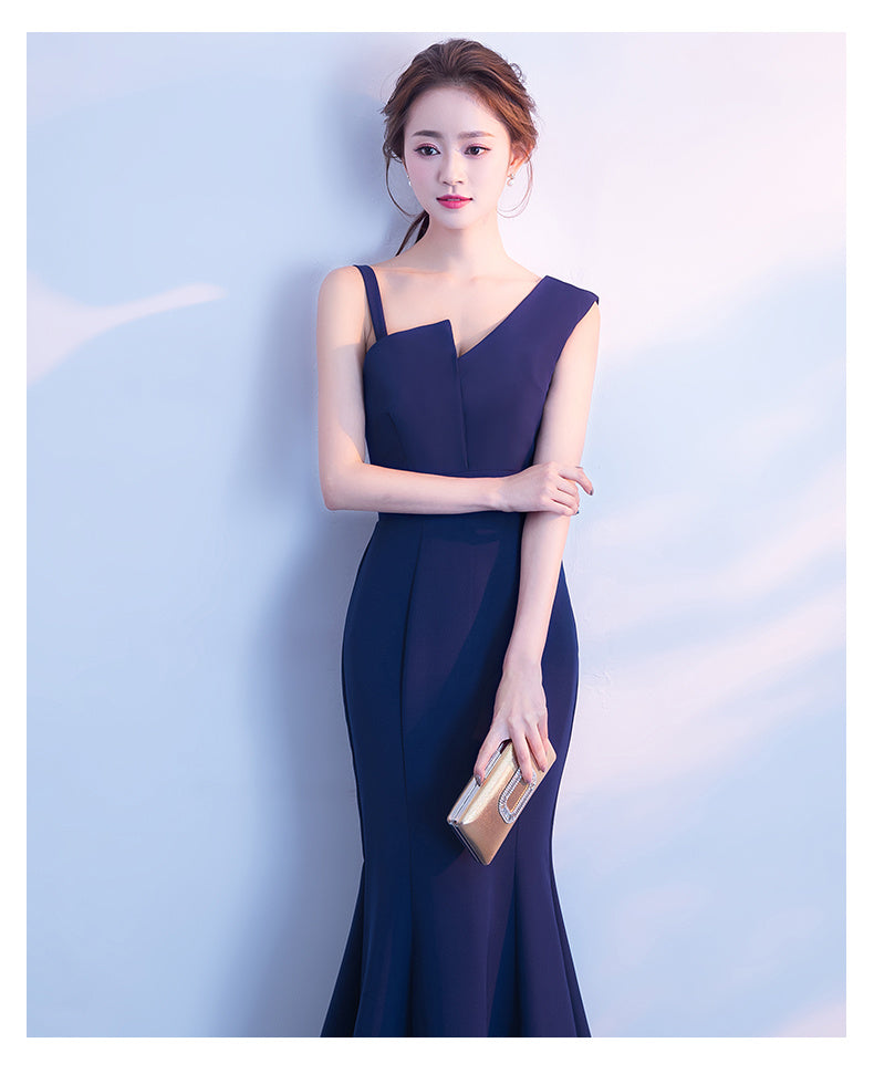 Fishtail A-line dress