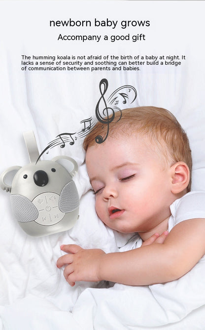 Infants Baby Comfort Help Sleep Koala Music White Noise Player Toy