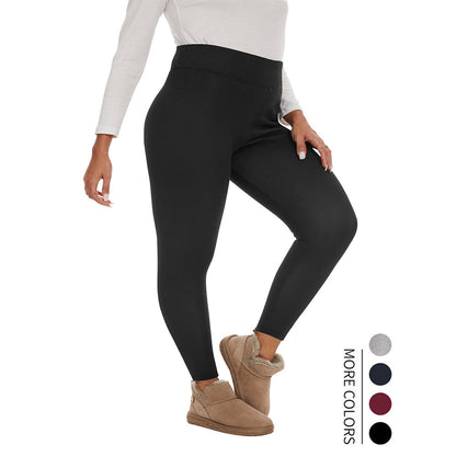 Fleece-lined Women's Warm Winter Thick Leggings