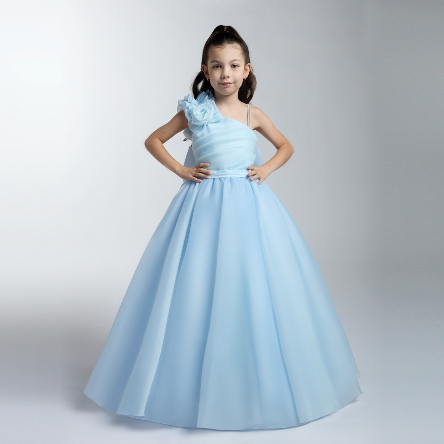 Majestic Bloom Girls Formal Dress-1