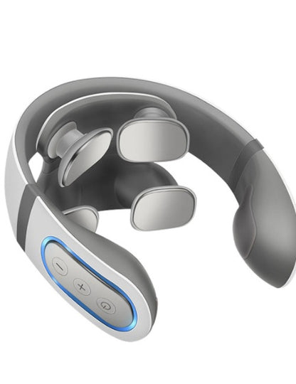 Wireless Electronic Neck Massager 4D Shiatsu Cervical Massager