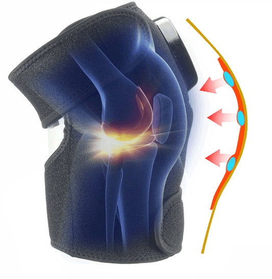 Electric Infrared Heating Knee Massager Wrap Elbow Joint Support Vibration Therapy Physiotherapy