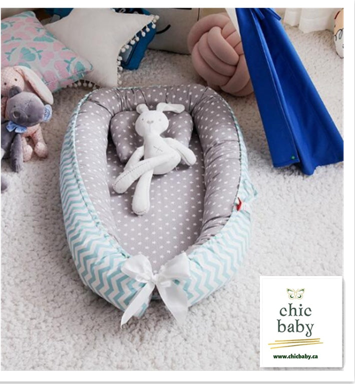 Baby Removable And Washable Bed Crib Portable Crib