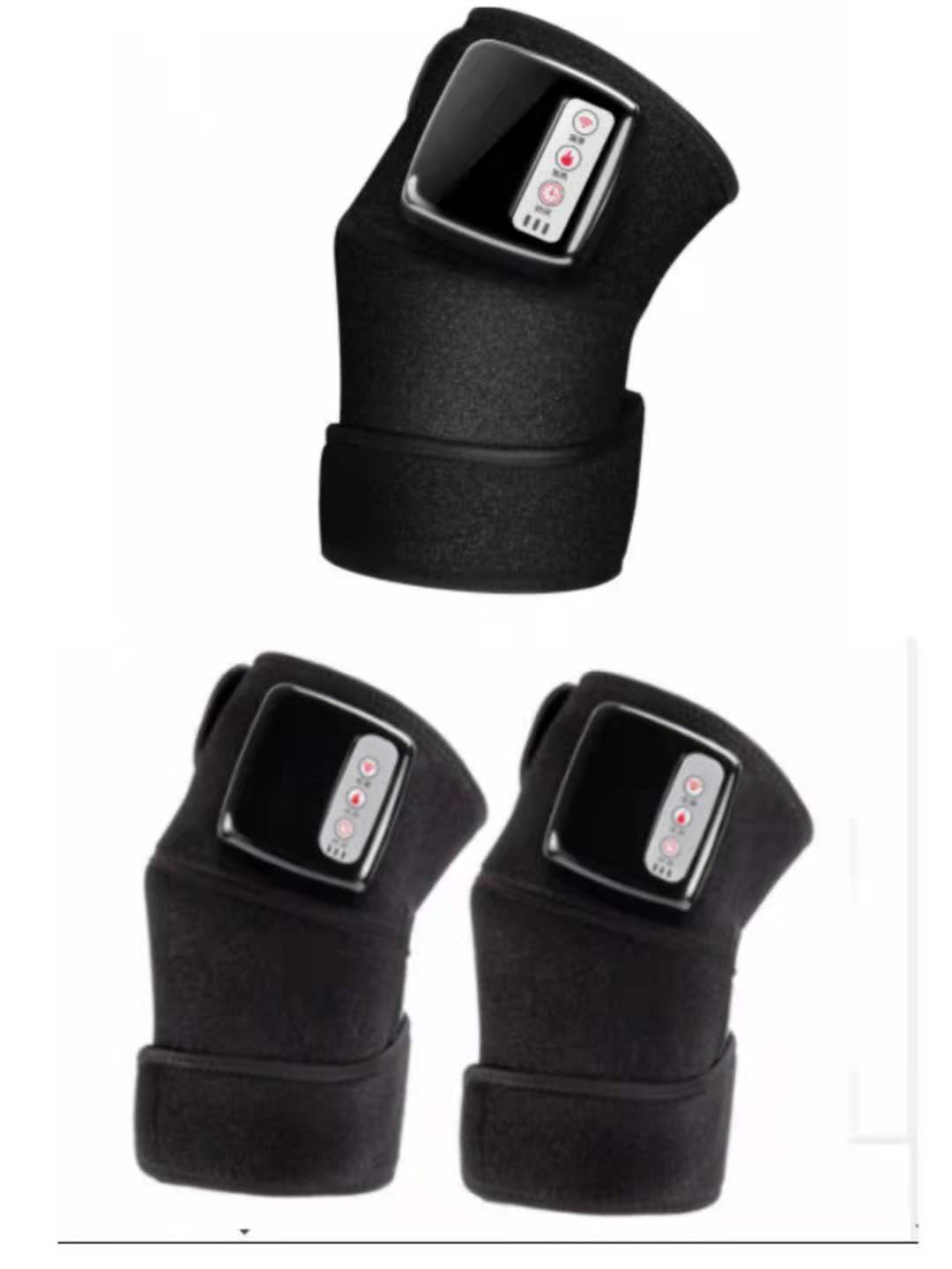 Electric Infrared Heating Knee Massager Wrap Elbow Joint Support Vibration Therapy Physiotherapy