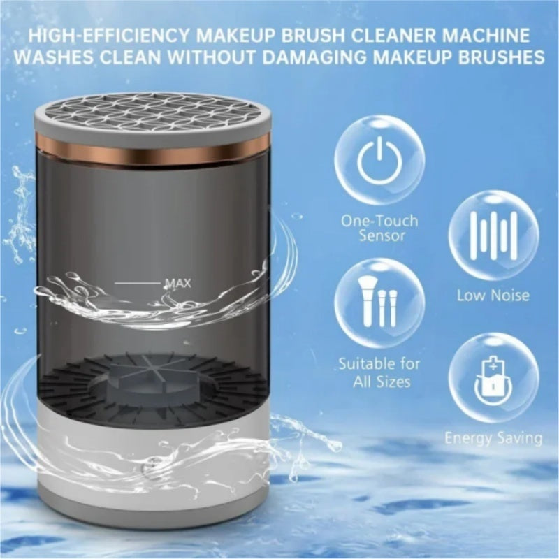 Makeup Brush Cleaner Automatic Rotating Makeup Brush Cleaner USB Portable