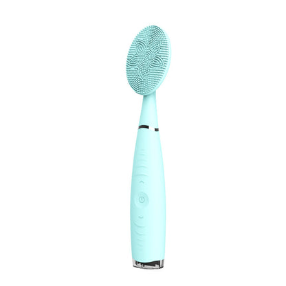 Facial Cleansing Brush Waterproof Silicone Cleansing Tool Portable Electric