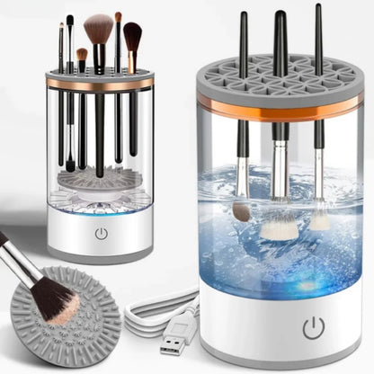 Makeup Brush Cleaner Automatic Rotating Makeup Brush Cleaner USB Portable