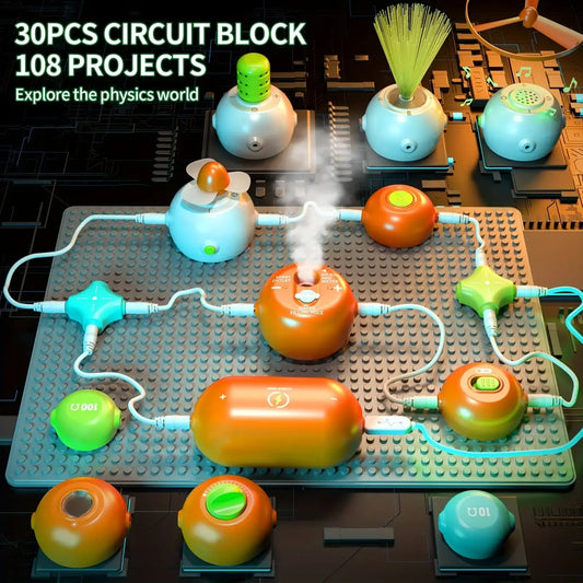 Kids Circuit Blocks Science Toy