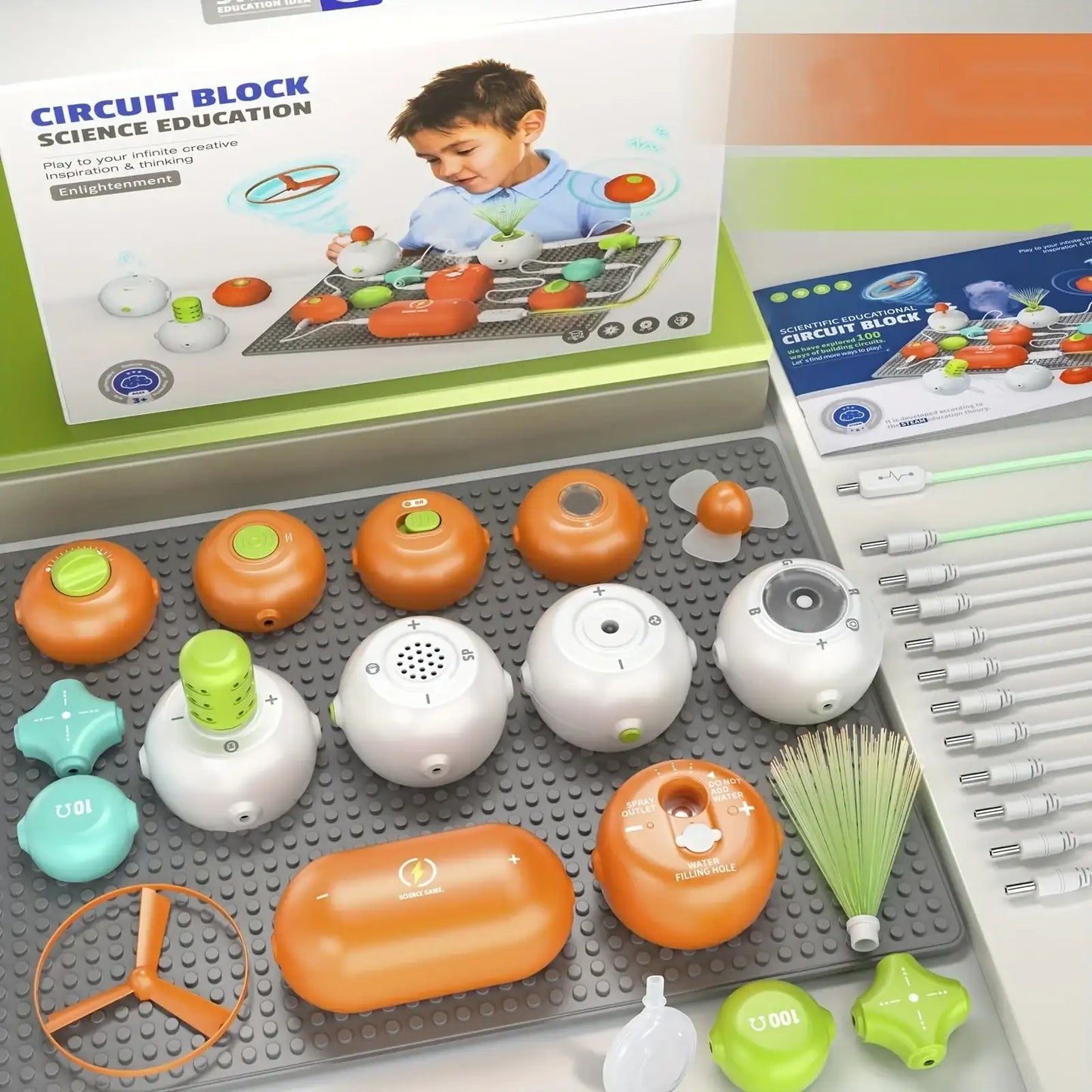 Kids Circuit Blocks Science Toy