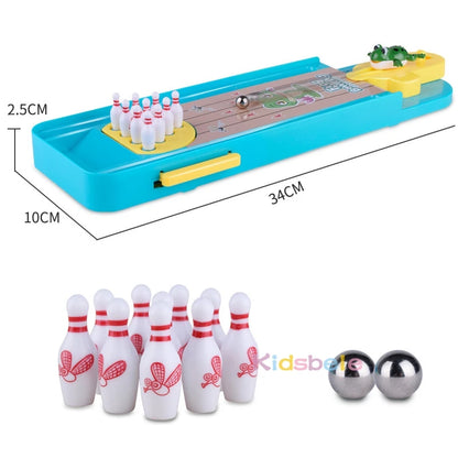 Mini Desktop Bowling Game Toy Funny Indoor Parent-Child Interactive Table Sports Game