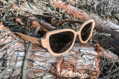 Infinity | Polarized Bamboo Sunglasses-5