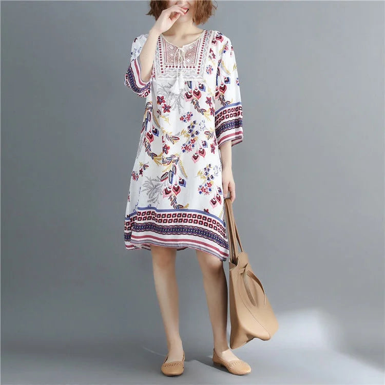 Women Bohemian Summer Dress