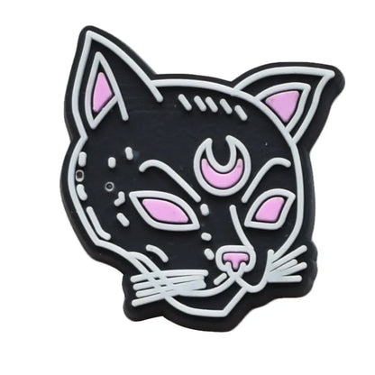 1pcs Women's Shoe Charms Halloween Witches Skull Shoe Accessories Decorations Buckle for Kids Boys Girls Gifts