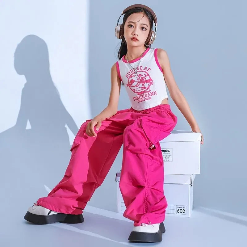 Kids Hip Hop Joggers Pants