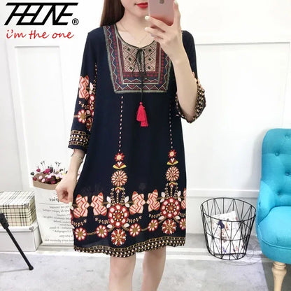 Women Bohemian Summer Dress