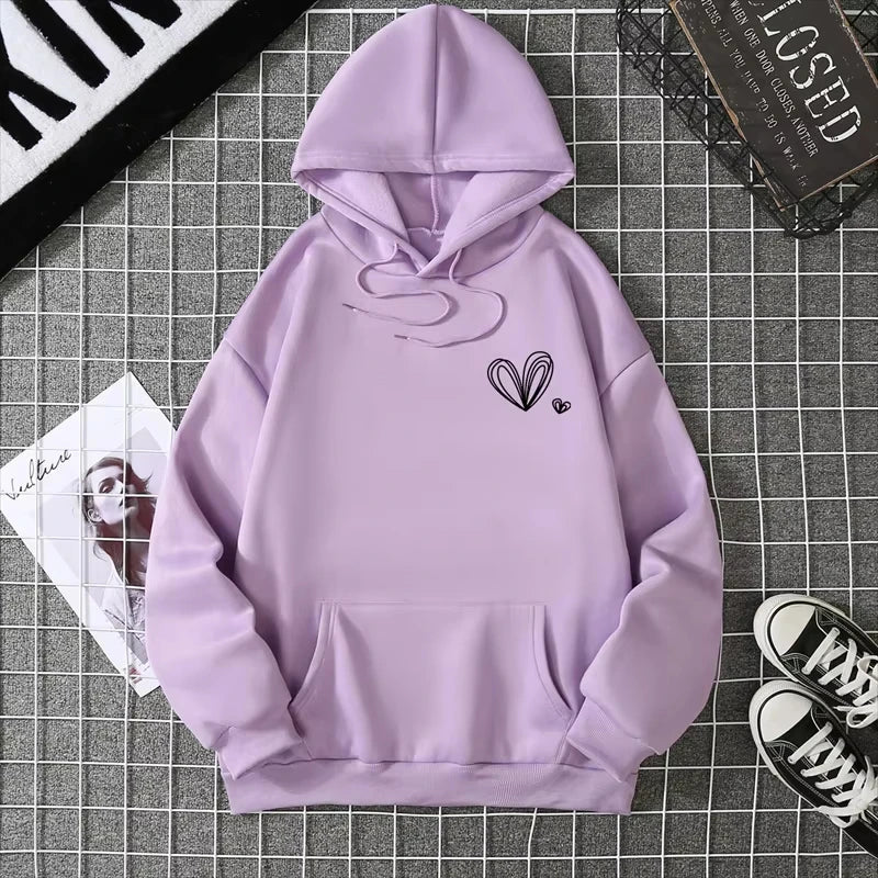 Women Graphic Love Hoodie 