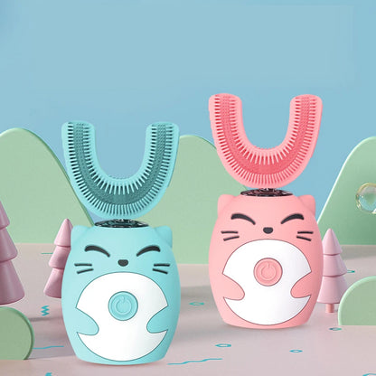 Sonic Electric Toothbrush Kids U-shaped Smart 360 Degrees Ultrasonic Tooth Brush Teeth Whitening