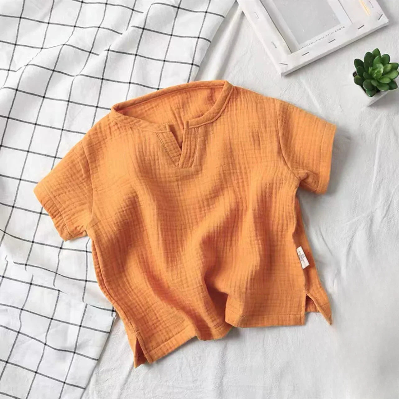 Summer Kids Solid T-Shirt