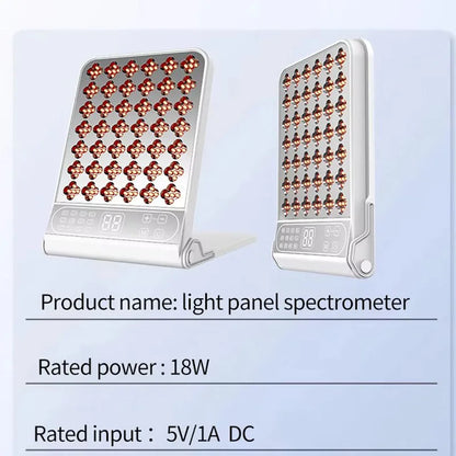 Home use personal skin care face beauty anti-aging pdt led light therapy machine with makeup mirror