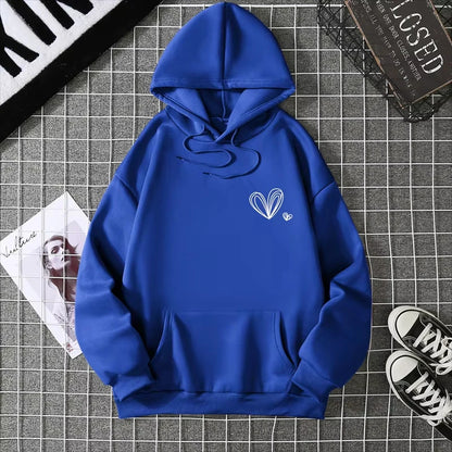 Women Graphic Love Hoodie 