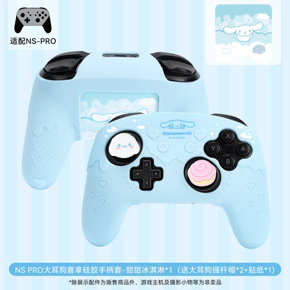 New Sanrio Cinnamoroll Kuromi Pochacco Cartoon Ps5 Ns Pro Kawaii Switch Pro Gamepad