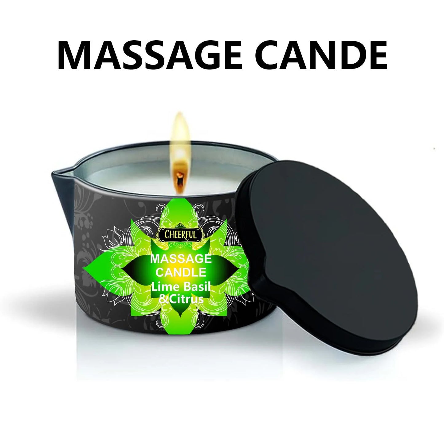 Massage Candle - Soy Wax Aromatherapy Candle