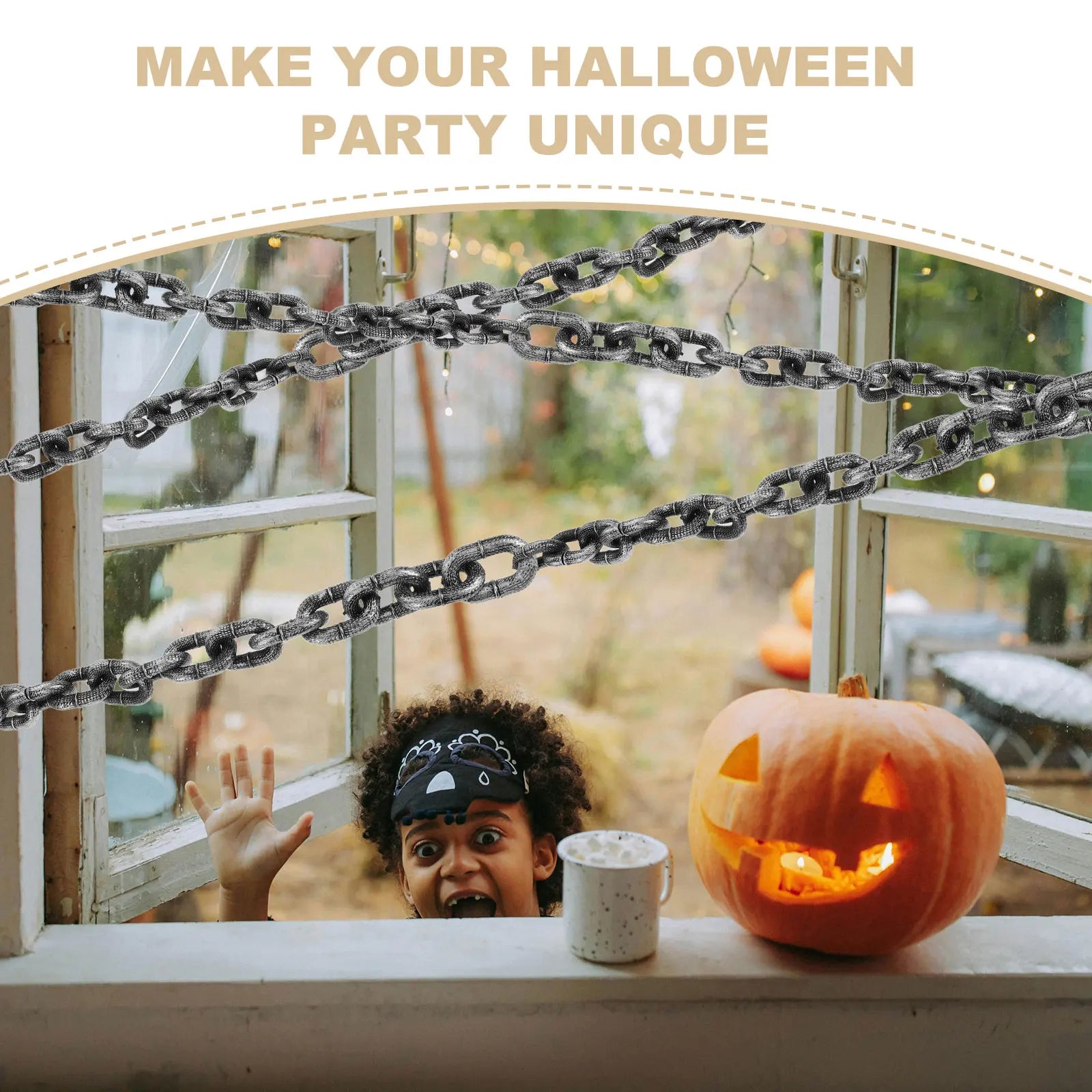 Halloween Plastic Chain